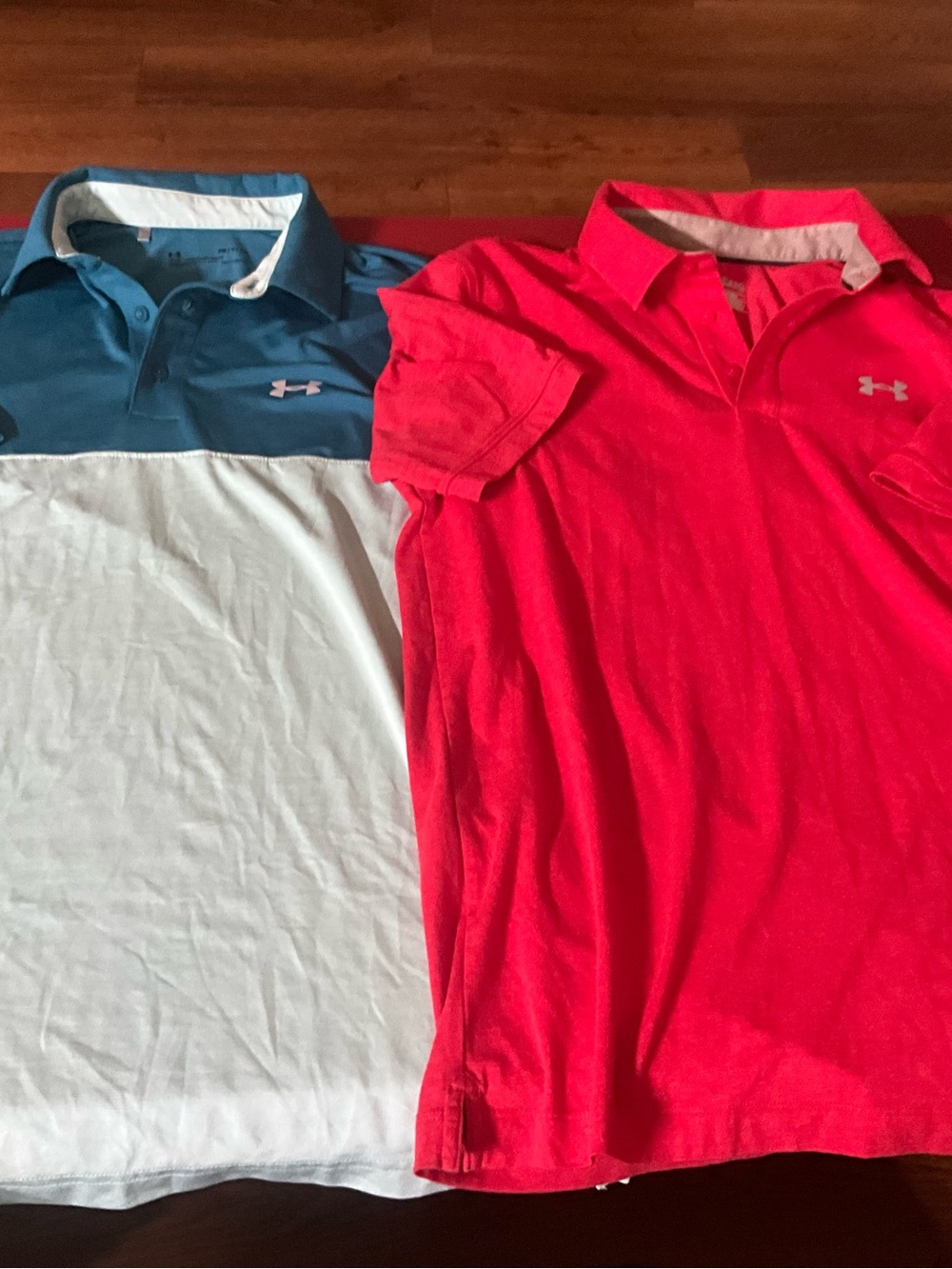 2 size small under armour polos